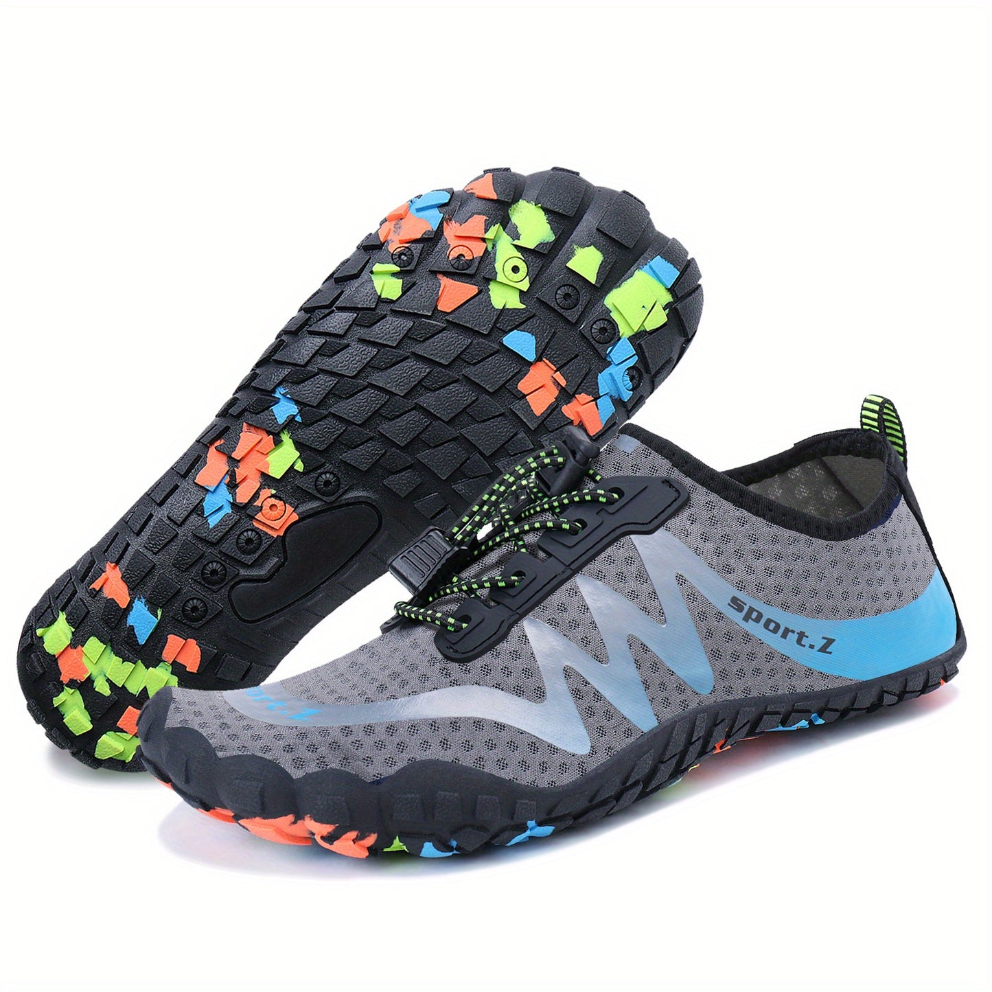 Barefoot Water Shoes - Ultra Quick-Drying, Slip-on, Swim, Exercise, Pool, Beach, Sports - Designed for Active Womens Lifestyle