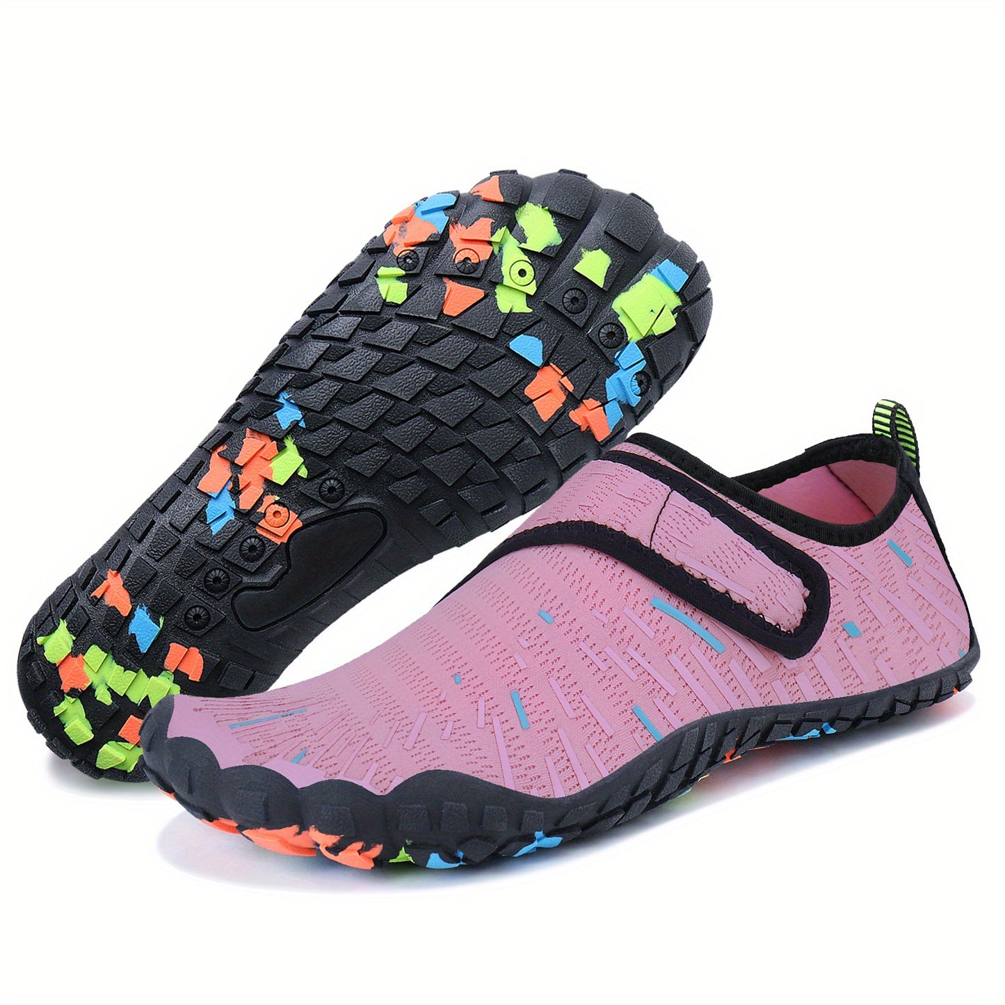 Barefoot Water Shoes - Ultra Quick-Drying, Slip-on, Swim, Exercise, Pool, Beach, Sports - Designed for Active Womens Lifestyle