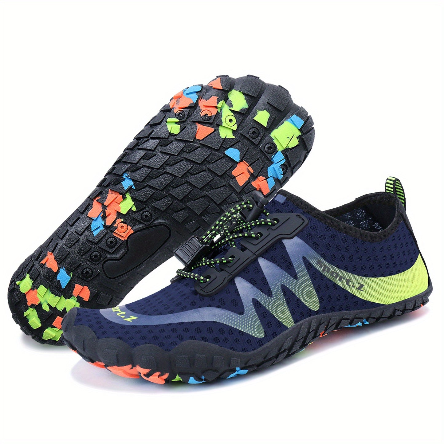 Barefoot Water Shoes - Ultra Quick-Drying, Slip-on, Swim, Exercise, Pool, Beach, Sports - Designed for Active Womens Lifestyle