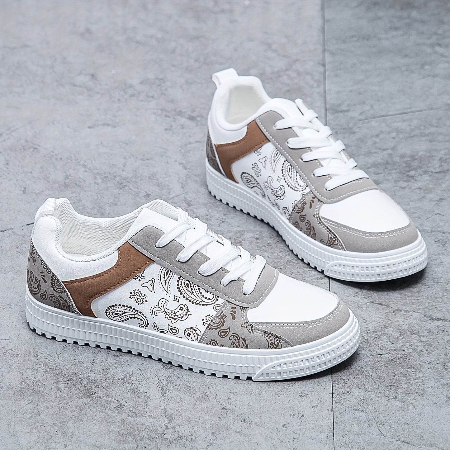 Teardrop Lace-up Skate Sneakers - High-Performance Skateboarding Shoes with Excellent Grip, Breathable Comfort, and Superior Support for Men's Active Lifestyle