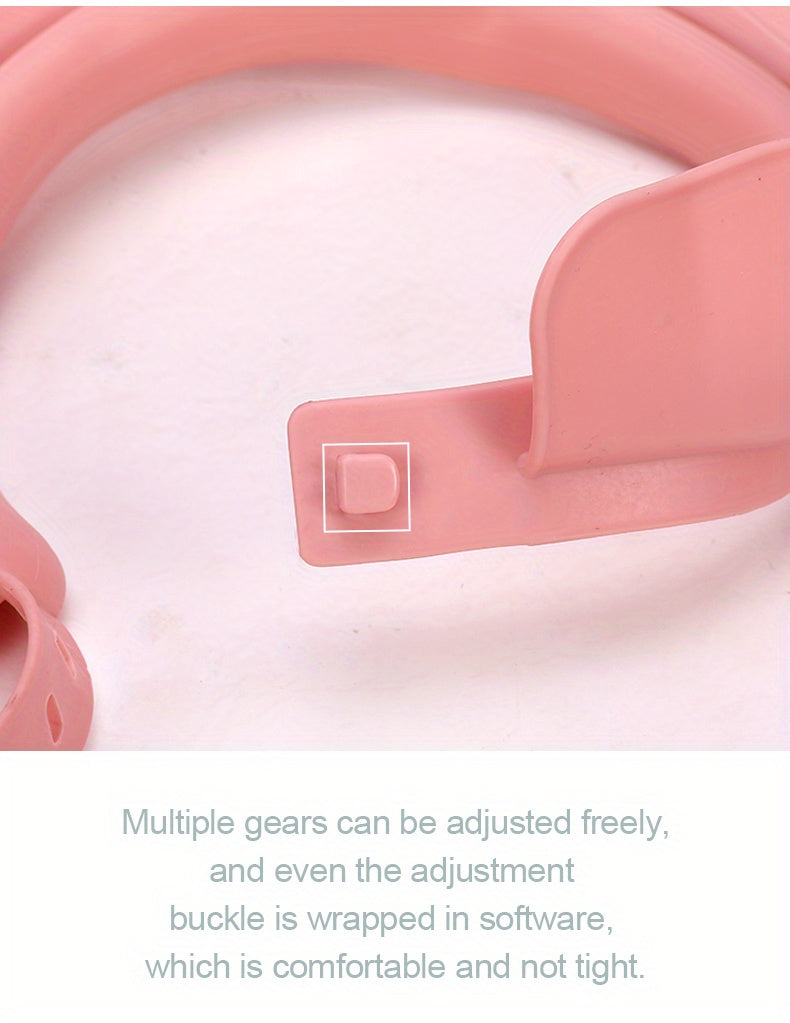 Youngsters' Adjustable Shower Cap with Eye Protection - Soft, Comfortable & Water-Resistant for Easy Hair Washing - Perfect for & Youngsters - Available in White, Pink, Blue, Shower Cap, Bathing Supplies, Bathroom Toys, TWO D