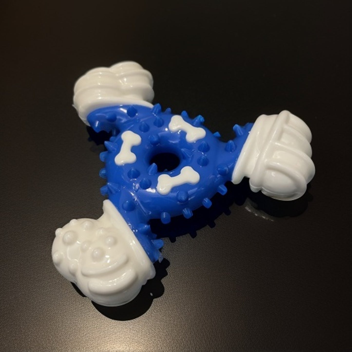 Durable Dog Chew Toy for Teeth Cleaning - Bite-Resistant Nylon Dental Stick with Interactive Puzzle Design, Ideal for Small to Medium Breeds, Promotes Healthy Chewing and Play, Dog Toys for Aggressive Chewers