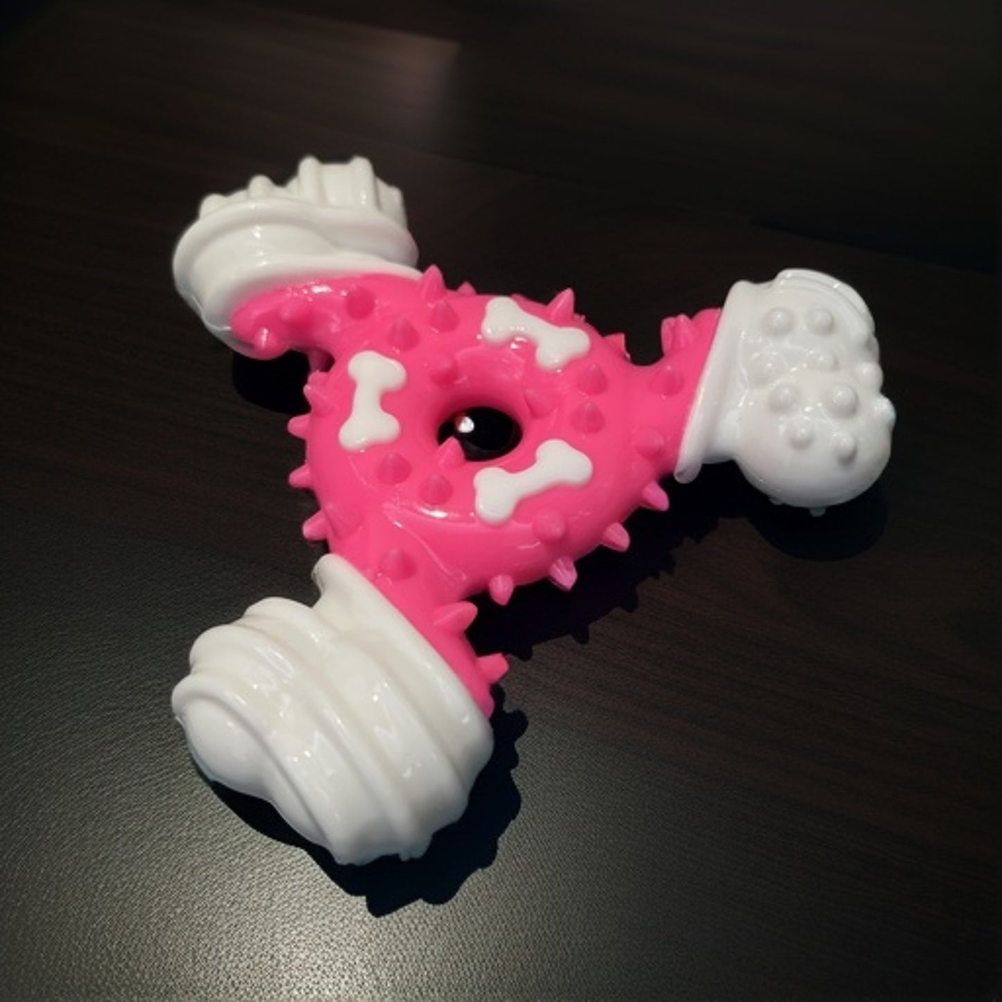 Durable Dog Chew Toy for Teeth Cleaning - Bite-Resistant Nylon Dental Stick with Interactive Puzzle Design, Ideal for Small to Medium Breeds, Promotes Healthy Chewing and Play, Dog Toys for Aggressive Chewers