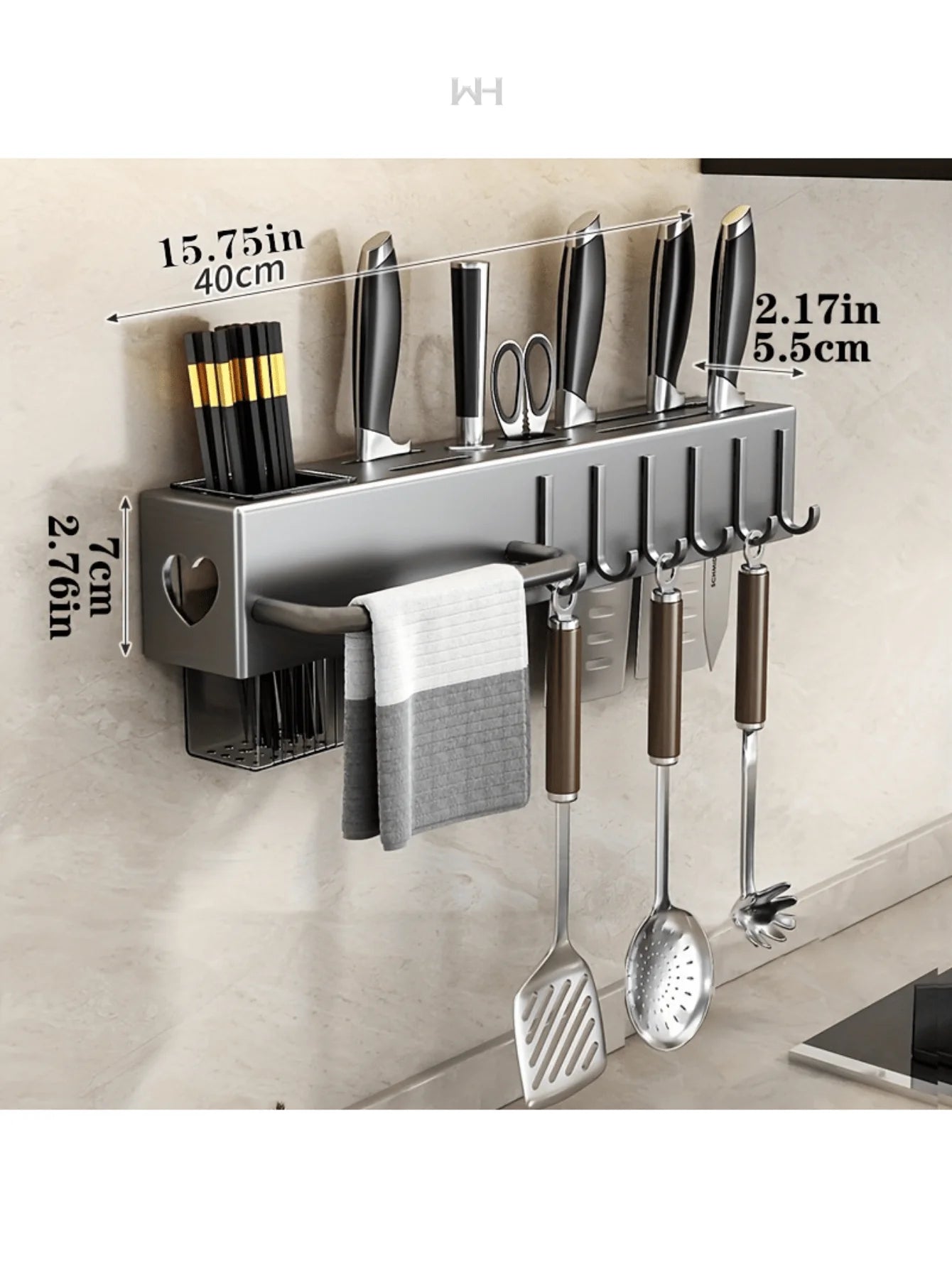 Knives Holder, Home Organization, Kitchen Storage, Shelves and Holders