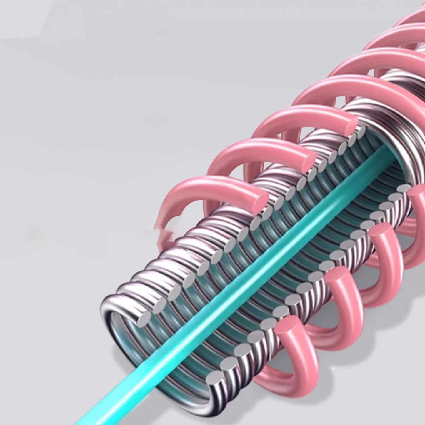 Weighted Fitness Hoop for Adults Portable Comfortable Abdomen Fitness Circle Indoor Outdoor Gym Entertainment Workout Equipment