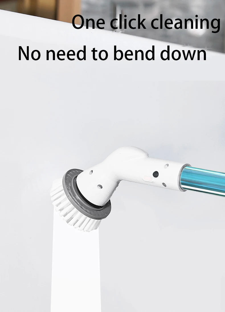 Wireless Electric Cleaning Brush Spin Cleaning Scrubber Multifunctional Cleaning Tools Parlour Kitchen Bathroom Cleaning Gadgets