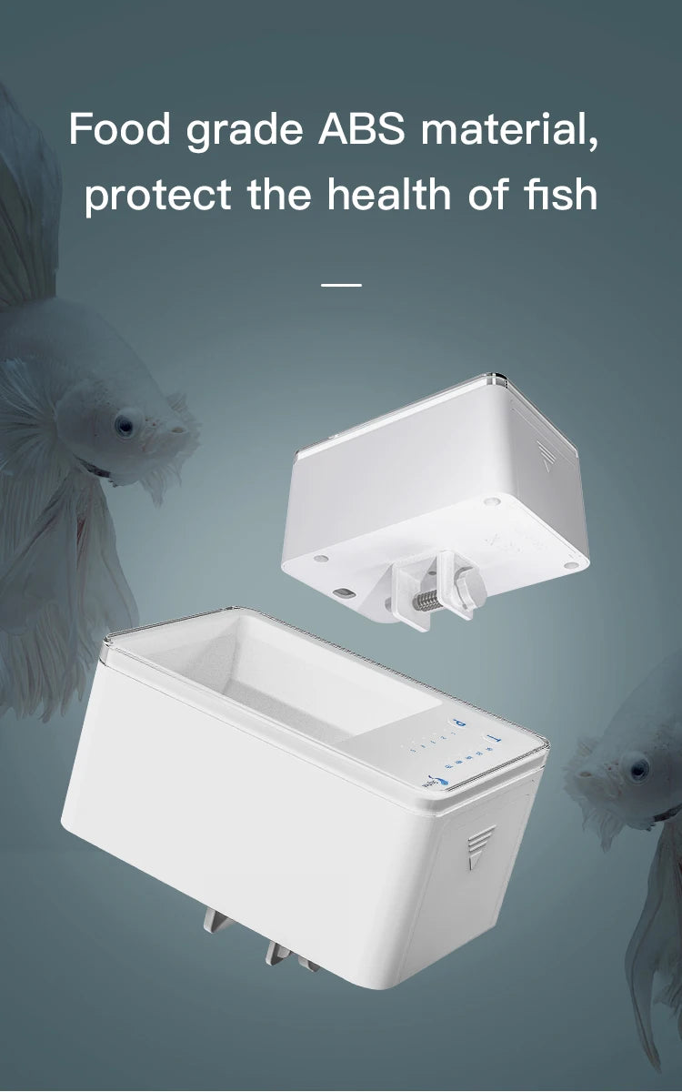 Shyfish Smart Aquarium Fish Feeder moistureproof long Vacation Auto Dispenser Automatic timing easy Feeding unit