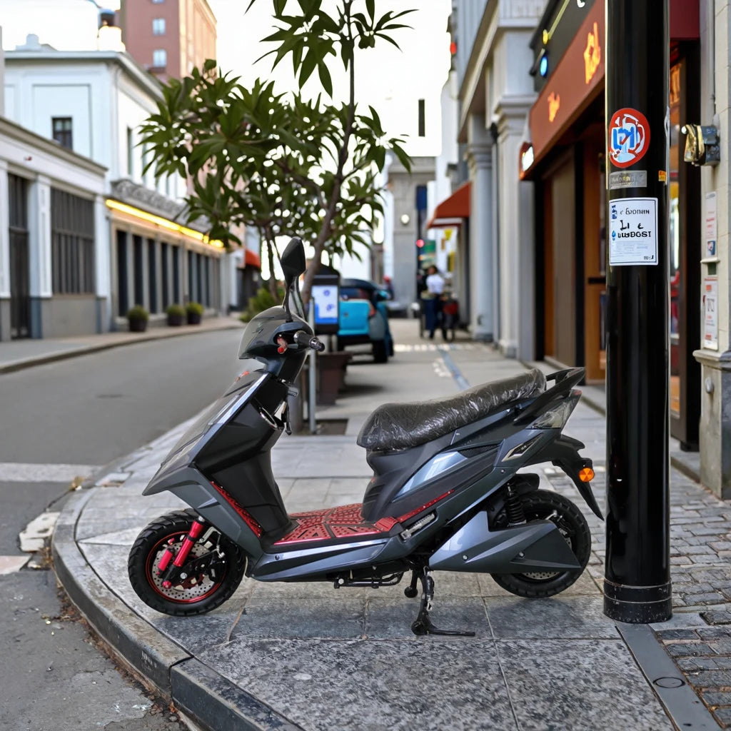 High-Quality Electric Motorcycle Fighting Eagles for City Travel 72v  Adult USB