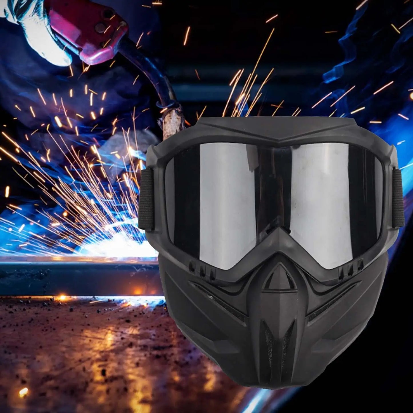 Anti-Fog Impact Resistant Welding Mask Disposable Industrial Protective Equipment Work Helmet Made From PC Material