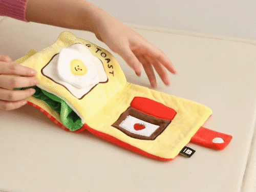 Finding Food Dog Toys Cute Squeaking Books Dog Toys Books Pet Interactive Toys Dog Chew Toys Squeaky Dog Toy Cat Plush Toys