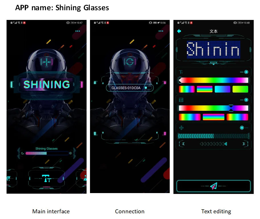 Halloween Bunny Girl Colplay Bluetooth APP Light Up Purge Mask Halloween Masquerade Party LED Face Masks for Kids Men Women