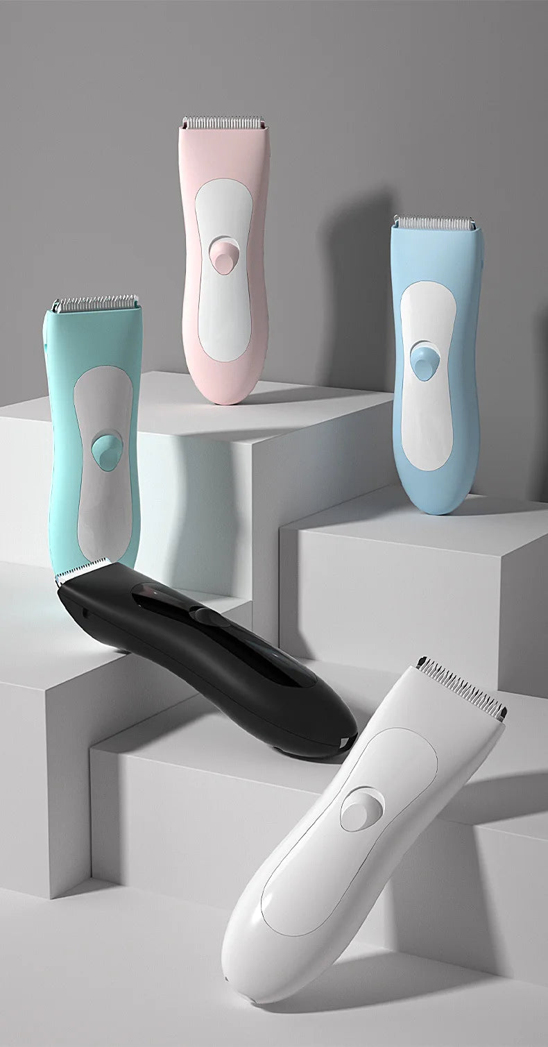 Men's Electric Groin Hair Trimmer Pubic Hair Trimmer Body Grooming Clipper for Men Bikini Epilator Rechargeable Shaver Razor