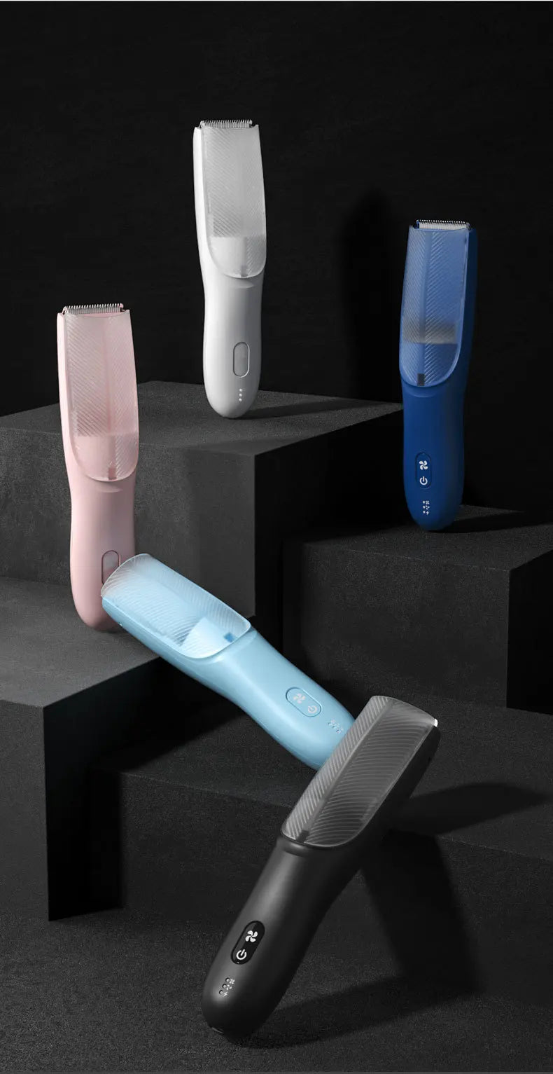 Men's Electric Groin Hair Trimmer Pubic Hair Trimmer Body Grooming Clipper for Men Bikini Epilator Rechargeable Shaver Razor