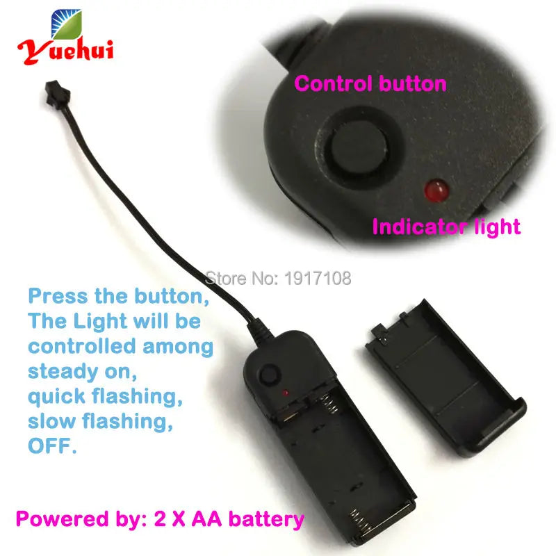 Hot Sales Halloween Horror Mask LED Neon Light up Mask Carnival Party Scary Mask Cosplay LED Mask Glow Party Supplies Dropship