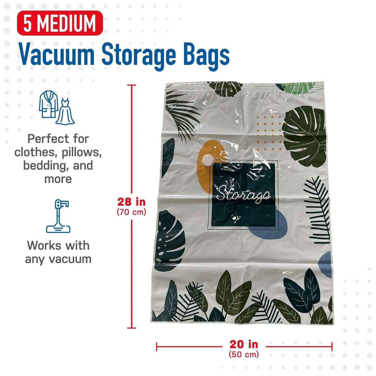 Space saver vacuum storage bags with Hand Pump for Travel Organizer Bags for Comforters, Blankets, Bedding,Packing Bags