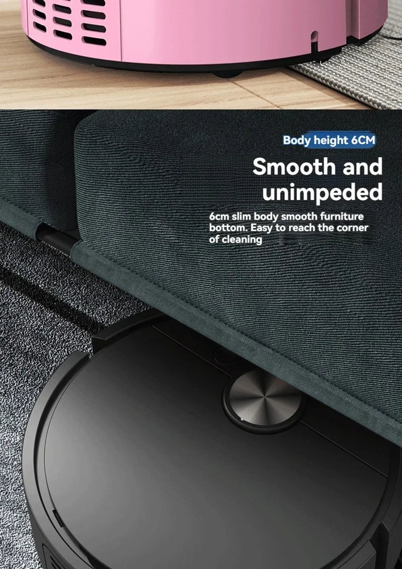 Xiaomi Smart Vacuum Cleaning Robot Mini Mopping Suction And Sweeping Integrated Fully Automatic Cleaning Sweeping Robot