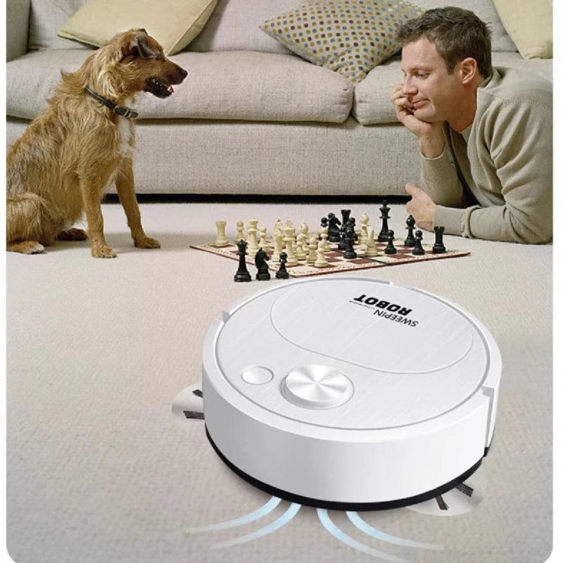Sweeping Robot Automatic Home Mini Cleaning Machine USB Charging Smart Sweep Mop 2-In-1 Vacuum Cleaner Gift Toys