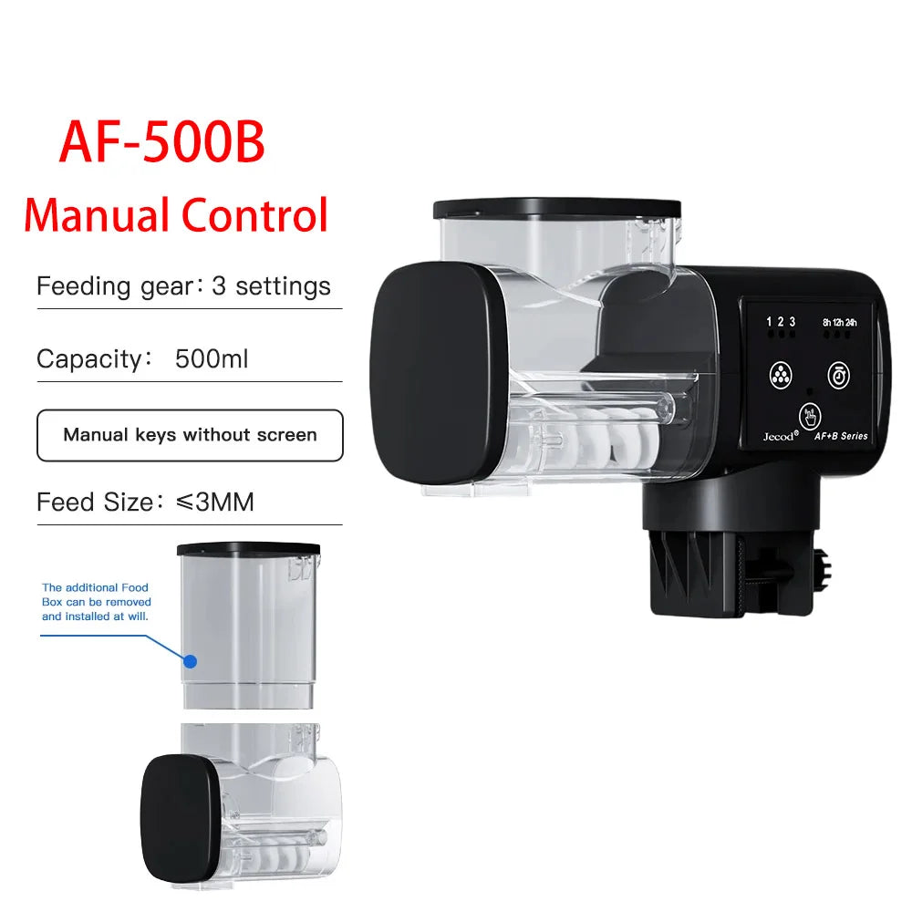 Smart Automatic Fish Feeder Turtle Feeder Timing Quantitative Feeding Suitable Aquarium Fish Tank Accessories Bet Fish Goldfish