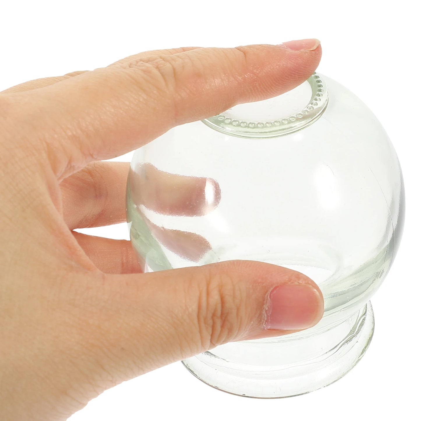 6Pcs Gua Sha Therapy Cans Body Set Chinese Set Glass Fire Can Hand Tools Appliance Cupping Cup Massager Scraping Cupping Cups