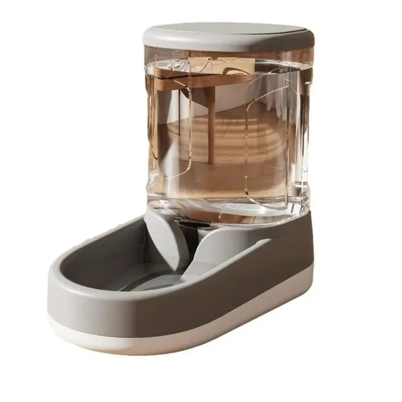 ￥Auto Smart Feeder with Water Dispenser｜6L Dual Tanks, Chew-Proof ABS Case, APP Control & Low-Food Alert (Durable Home Solution)