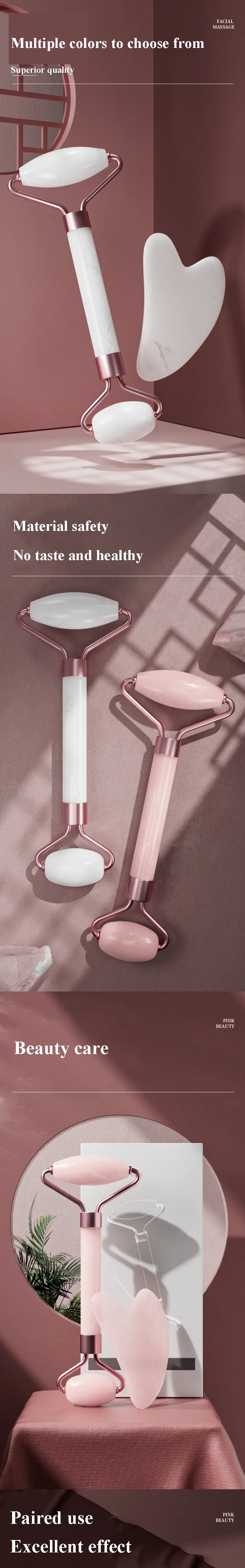 Gua Sha Massage Board Neck Anti Wrinkle Massager Tool Facial Skin Lifting Anti-Wrinkle Beeswax Stone Scraping Massager