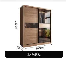 Storage Hanging Wardrobe Clothes Dressing Perfume Wooden Wardrobe Organization Clothing Ropero Para Gurdar Ropahome Furniture