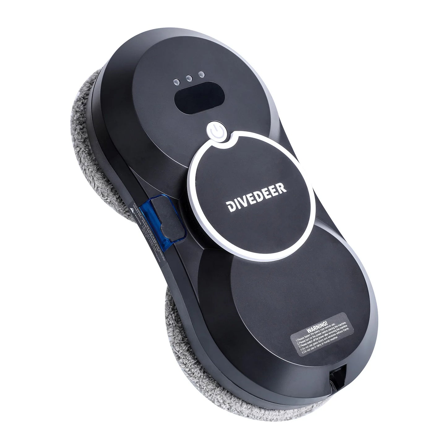 DIVEDEER Home intelligent cleaning robot with automatic water spraying function, anti drop magnetic glass cleaning machine