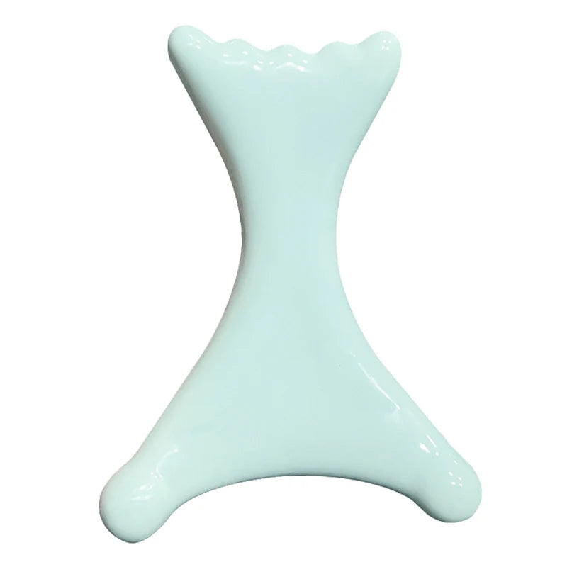 Gua Sha Massage Board Scraping Tool Ceramic Antistatic Good Thermal Conductivity Tissue Mobilization Tool For Whole Body Care