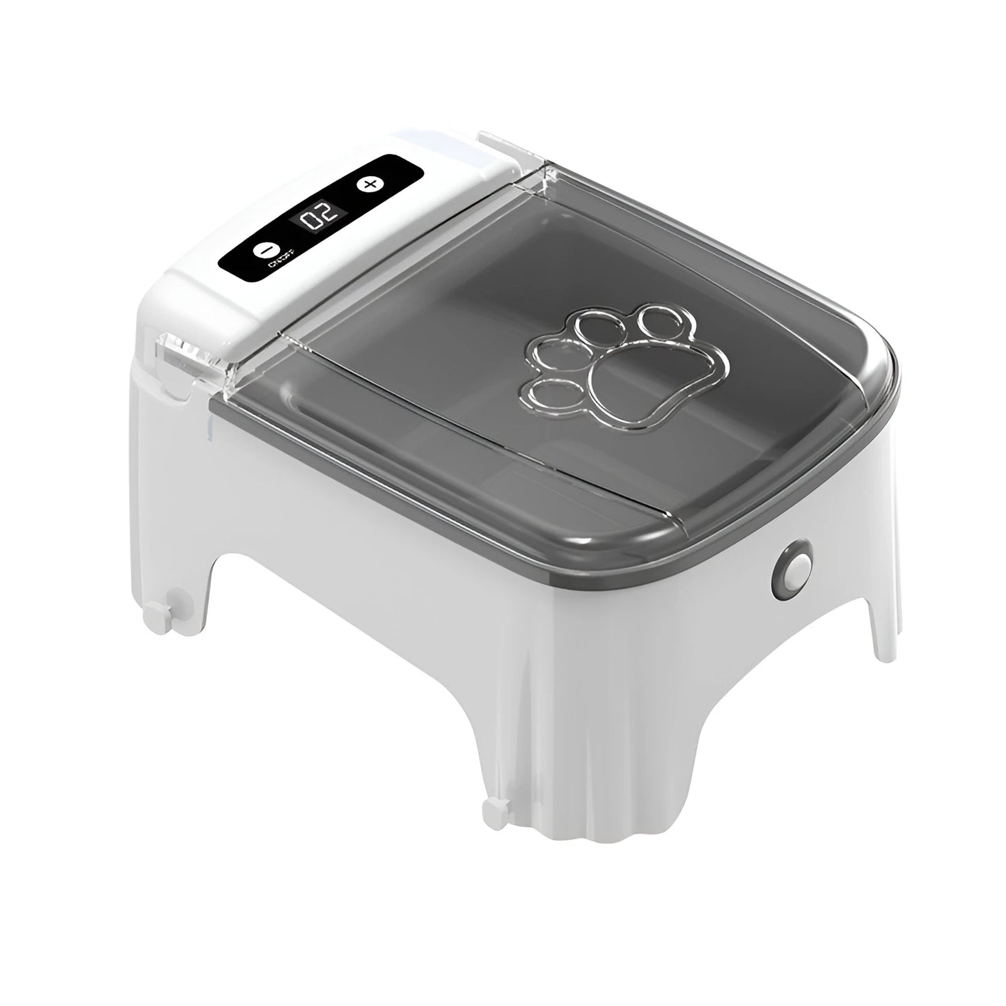 Pet Smart Sensor Feeder Automatic Sensor Open Lid Feeding Machine Cat Food Moistureproof Neck Care Smart Feeder for Small Dog