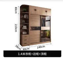 Storage Hanging Wardrobe Clothes Dressing Perfume Wooden Wardrobe Organization Clothing Ropero Para Gurdar Ropahome Furniture