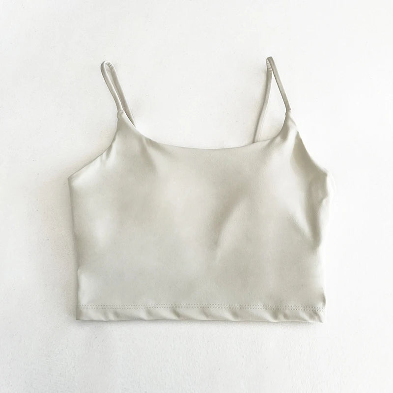 Seamless Naked Sensation Sports Bra – High Support Workout Top for Running, Gym, Pilates & Yoga, Breathable Anti-Bounce Fitness