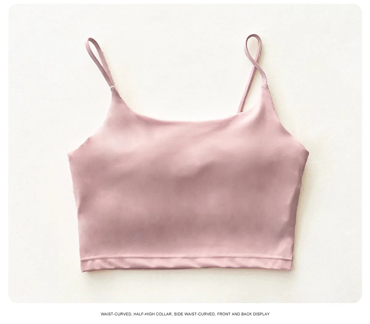 Seamless Naked Sensation Sports Bra – High Support Workout Top for Running, Gym, Pilates & Yoga, Breathable Anti-Bounce Fitness