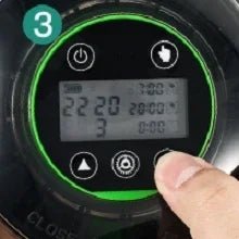 Automatic Fish Feeder for Aquarium, Automatic Food Dispenser with Timer, Rechargeable Timer Feeder, with USB Cable, LCD Display