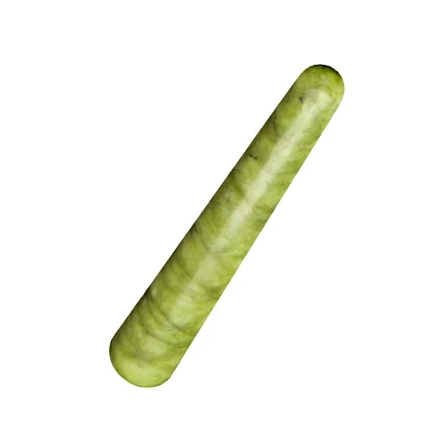 Natural Jade Stone Guasha Board Gouache Scraper For Body Acupoint Press SPA Acupuncture Skin Facial Care Massage Anti Aging Tool