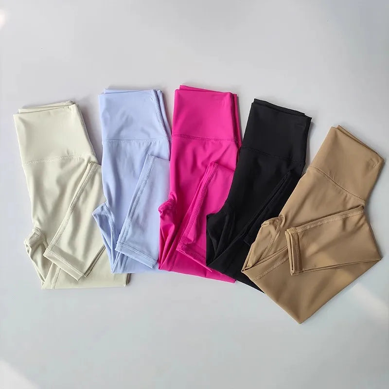 2pcs Women Seamless Yoga Set Sport Suit Gymwear Workout Clothes Gym Crop Top High Waist Legging Fitness Bra Set Sports Suits