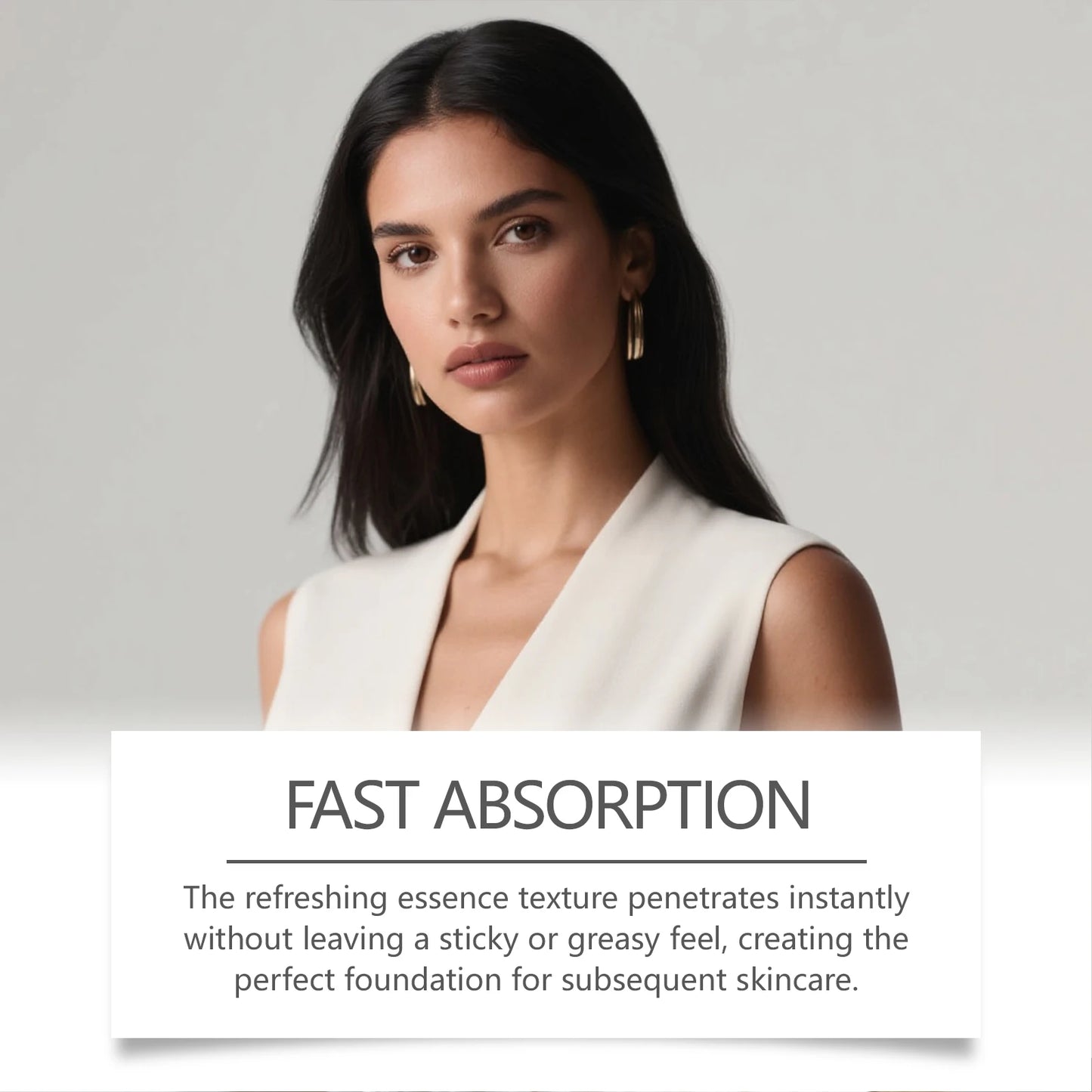 Hydrating Facial Serum with Glycerin for Dry Skin Deep Moisture Plumping Effect Smooth Radiant Skin Lightweight Fast Absorbing