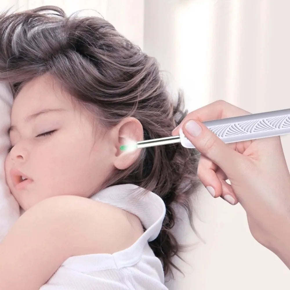 Smart Visual Ear Cleaner Wireless WiFi HD Camera Wireless Otoscope USB Charging LED Lights Ear Cleaning Tools Oral Inspection