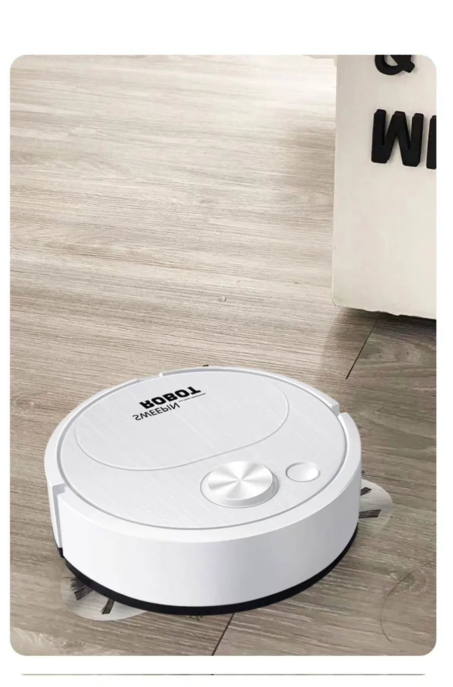 Smart Robot USB Sweeping Robot Vacuum Cleaner Mopping 3 In 1 Smart Wireless 1500Pa Dragging Cleaning Sweep Floor For Home Office