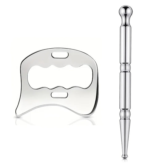 Gua Sha Stainless Steel Massage Tools Muscle Scraper Tool Facial Reflexology Tools Physiotherapy Tools Muscle Gua Sha Tools