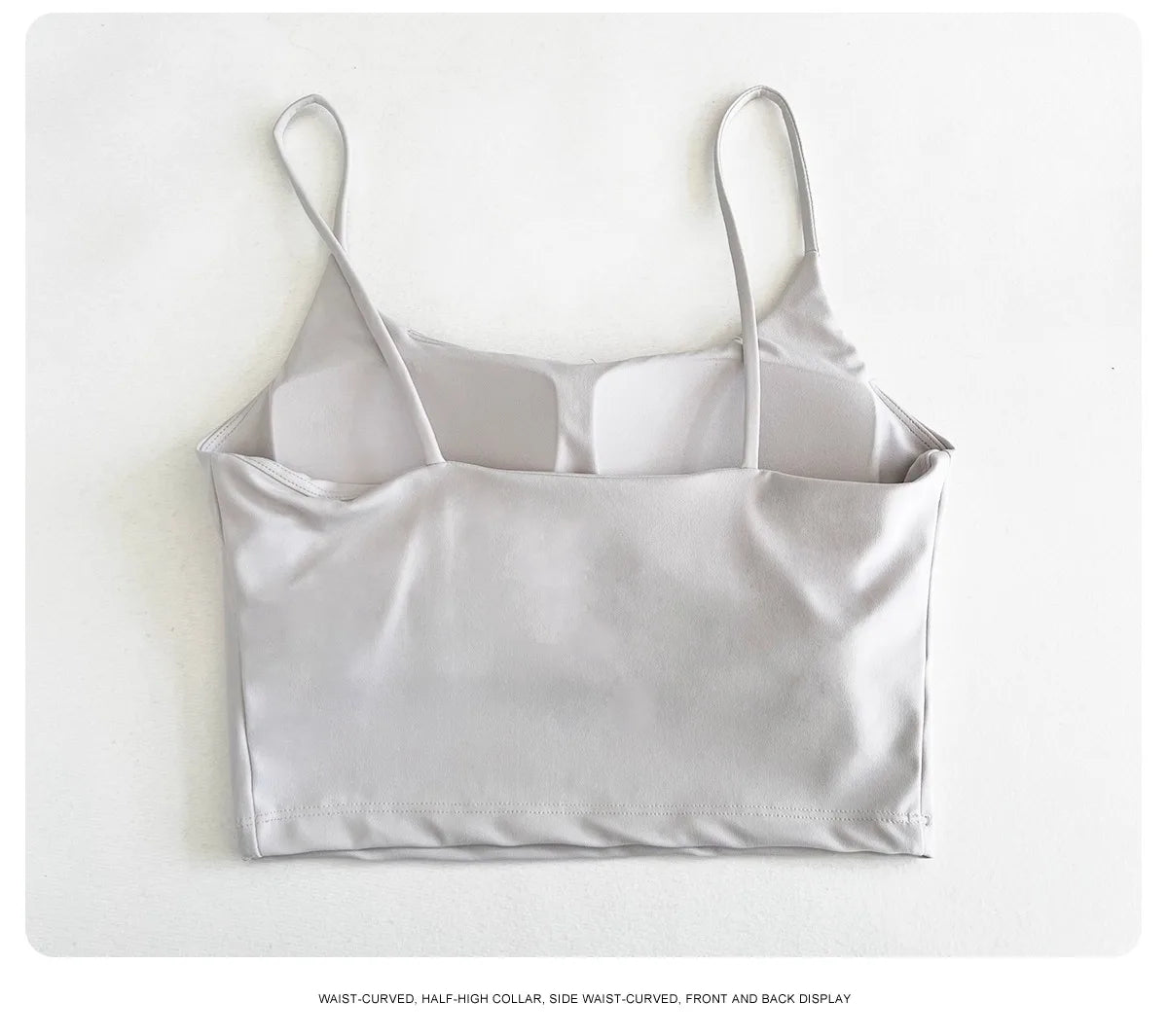 Seamless Naked Sensation Sports Bra – High Support Workout Top for Running, Gym, Pilates & Yoga, Breathable Anti-Bounce Fitness