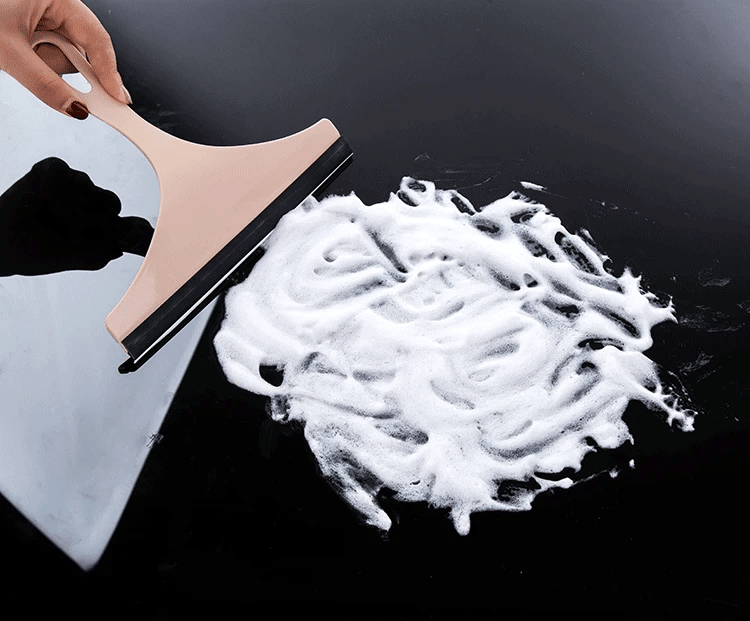 Glass Cleaning Tools Bathroom Mirror Squeegee Car Glass Scraper Cleaning Squeegee Wiper Windshield Silicone  Auto Washing Tool