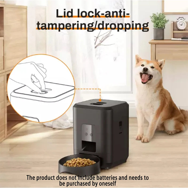 2L Smart Control Pet Feeder WIFI Feeders For Cats Remote Feeding cat Food Dispenser Automatic Pets Feeder