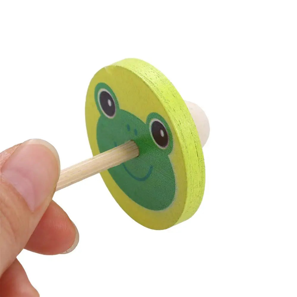 Toys Educational Game Peg-Top Spinning Top Wooden Rotate Gyro Desktop Spinning Top Woode Spinning Top Toy Wooden Gyro Toys