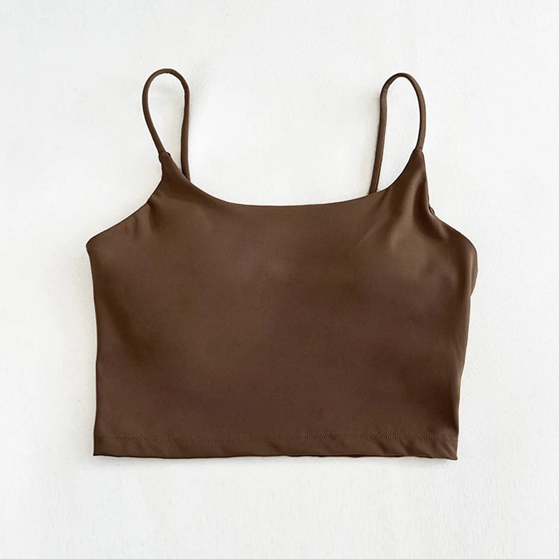 Seamless Naked Sensation Sports Bra – High Support Workout Top for Running, Gym, Pilates & Yoga, Breathable Anti-Bounce Fitness