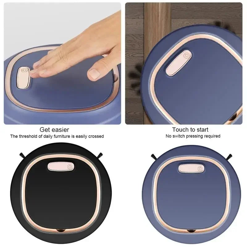 Smart Sweeping Robot Mini Silent Vacuum Cleaner Sweep Mop Brush Three-in-one Multi-function Intelligent Cleaning Machine