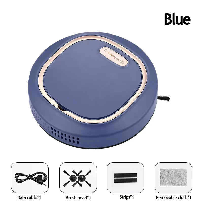 Smart Sweeping Robot Mini Silent Vacuum Cleaner Sweep Mop Brush Three-in-one Multi-function Intelligent Cleaning Machine
