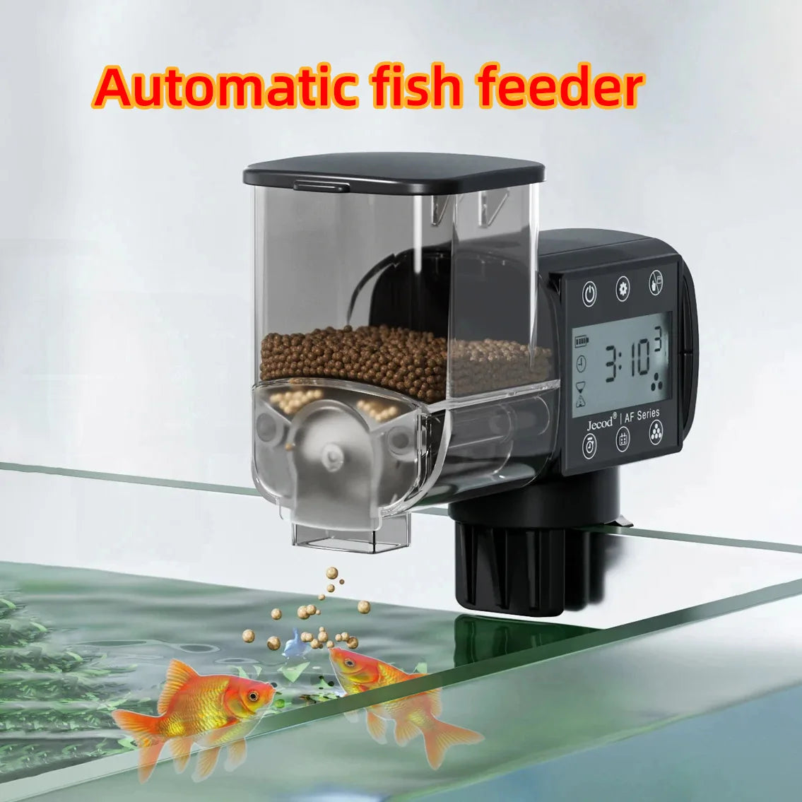 Smart Automatic Fish Feeder Turtle Feeder Timing Quantitative Feeding Suitable Aquarium Fish Tank Accessories Bet Fish Goldfish