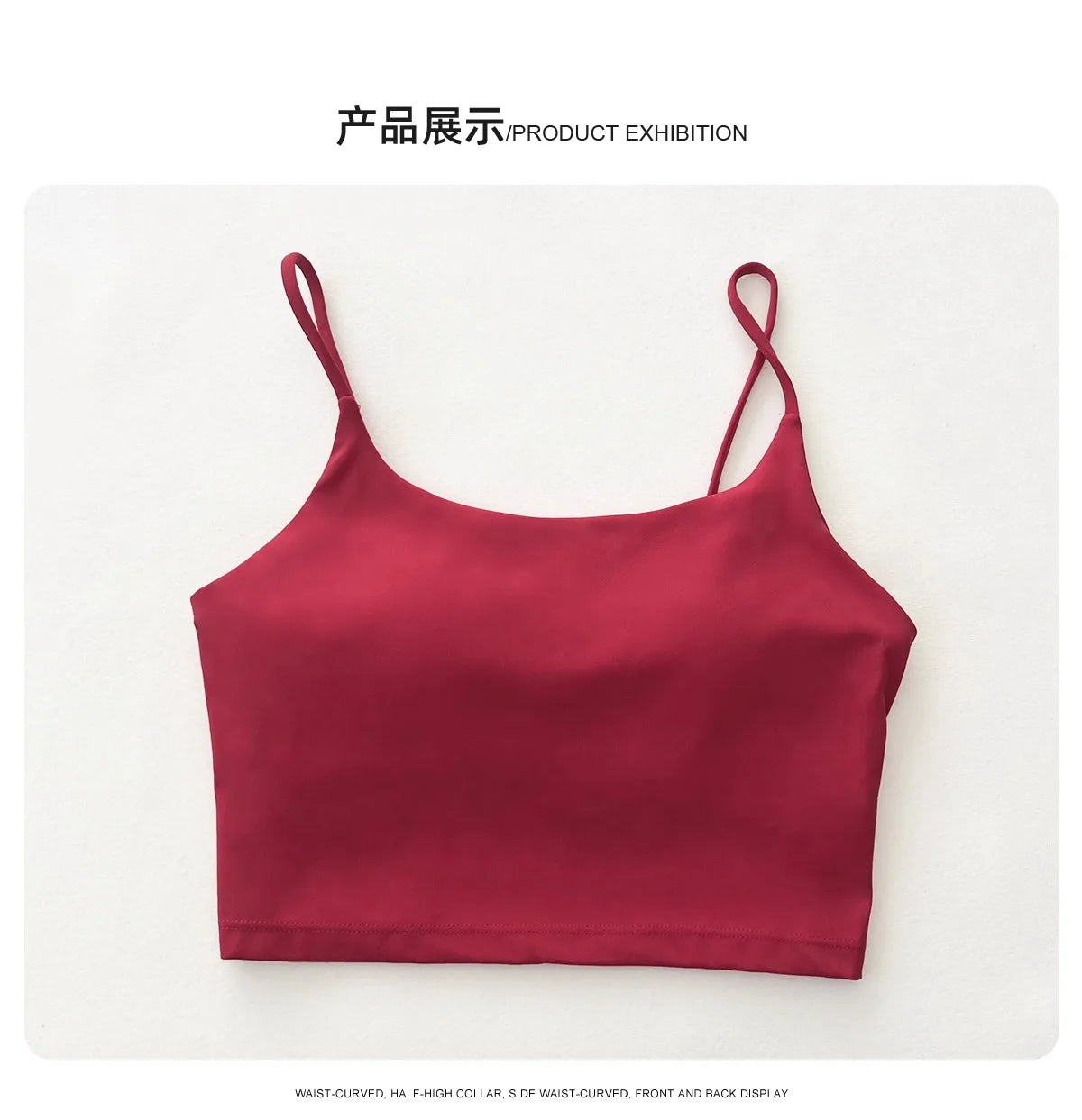 Seamless Naked Sensation Sports Bra – High Support Workout Top for Running, Gym, Pilates & Yoga, Breathable Anti-Bounce Fitness