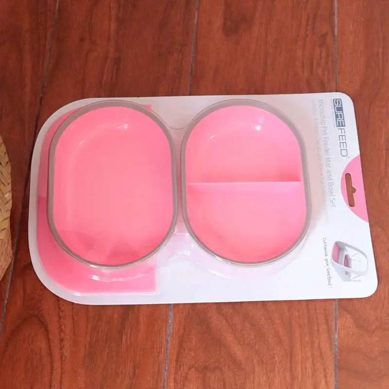 Surefeed Smart Chip Recognition Induction Multi-cat Automatic Feeder Wet Food Preservation Pet Cat Bowl Insect Control Gift Chip