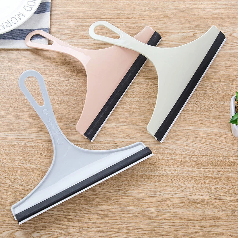 Glass Cleaning Tools Bathroom Mirror Squeegee Car Glass Scraper Cleaning Squeegee Wiper Windshield Silicone  Auto Washing Tool